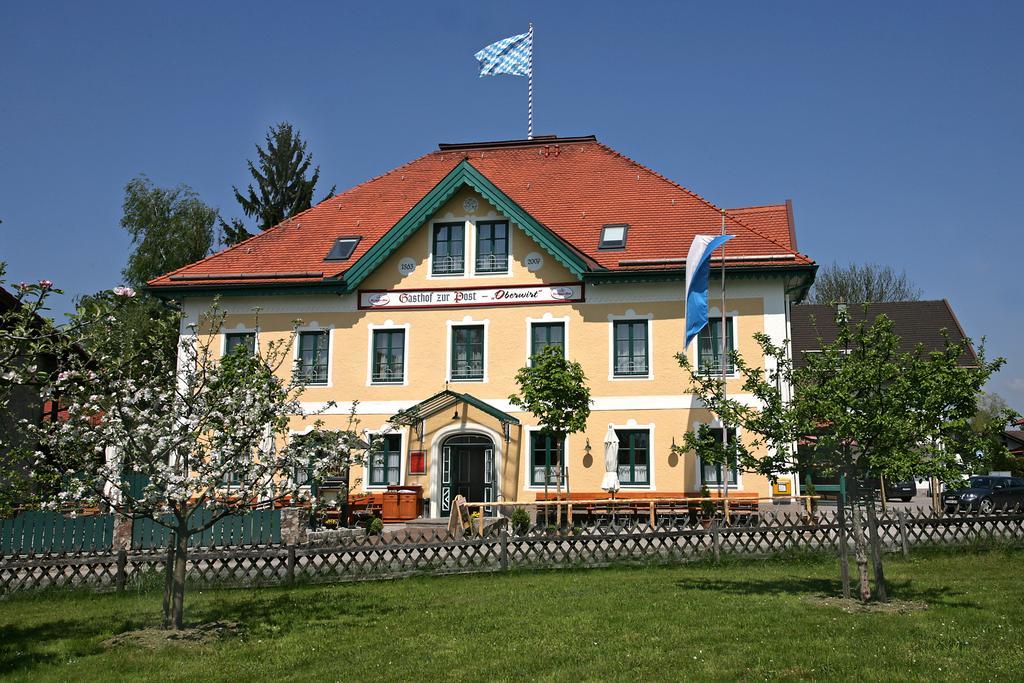 Gasthof Zur Post Oberwirt Chieming Zewnętrze zdjęcie